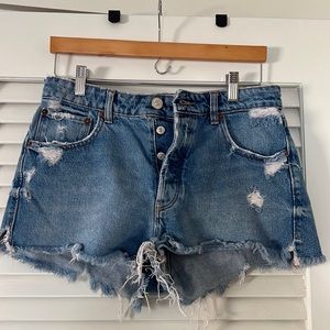 Zara jean shorts
